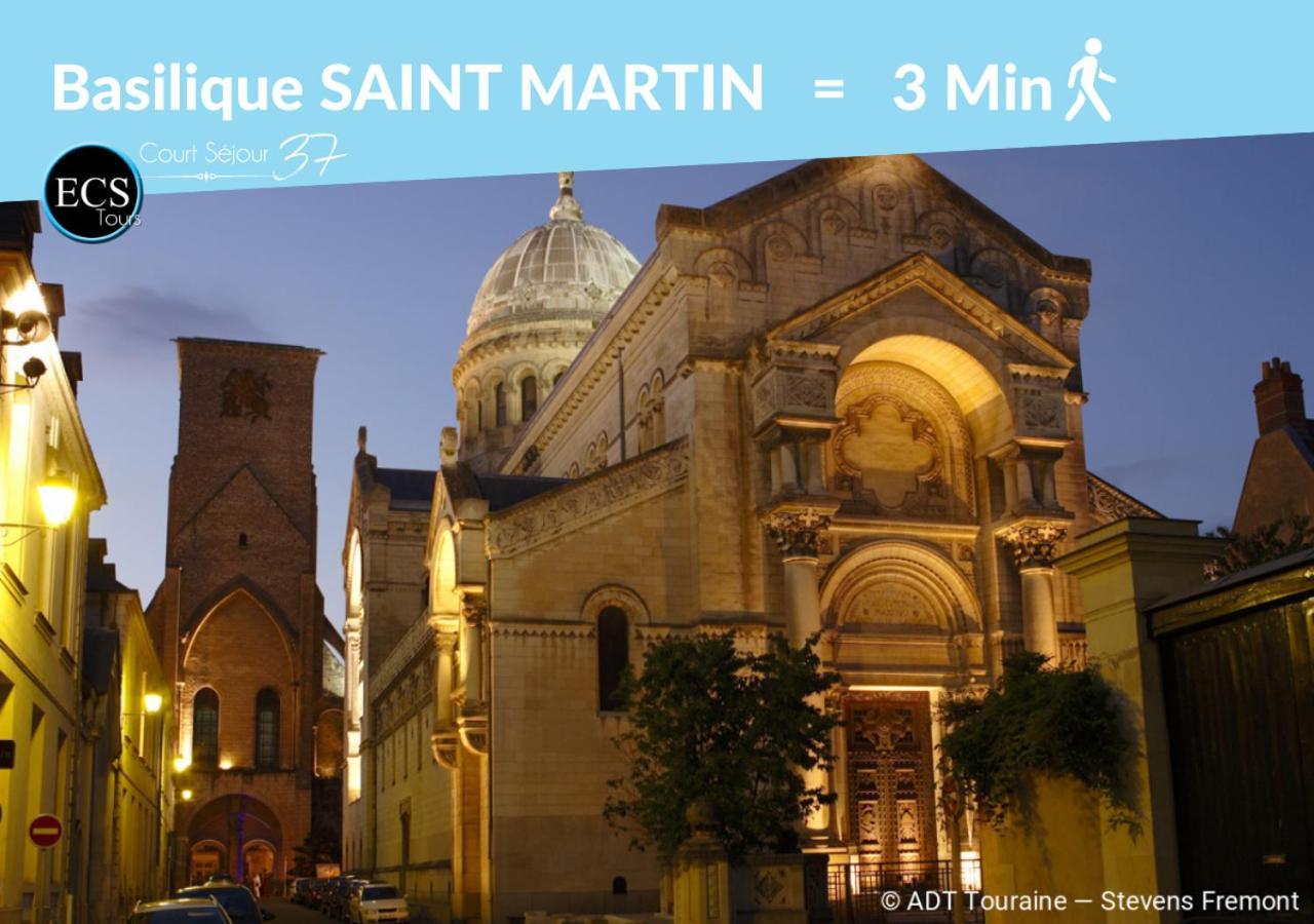 "Colbert Studio" Coeur De Ville - Cathedrale Saint Gatien Tours Exteriör bild